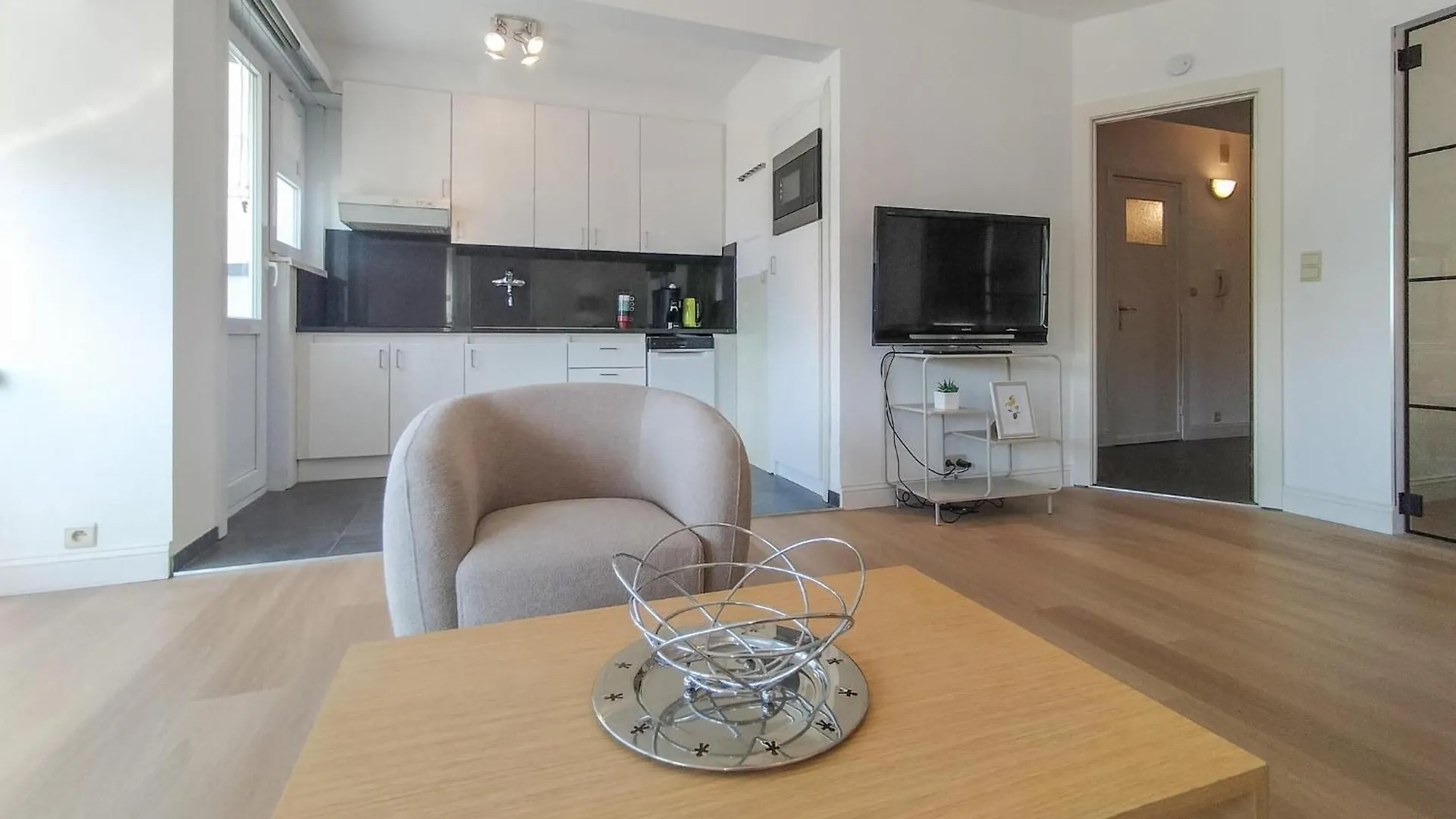 Beach Front Apartment In Oostende Belgium