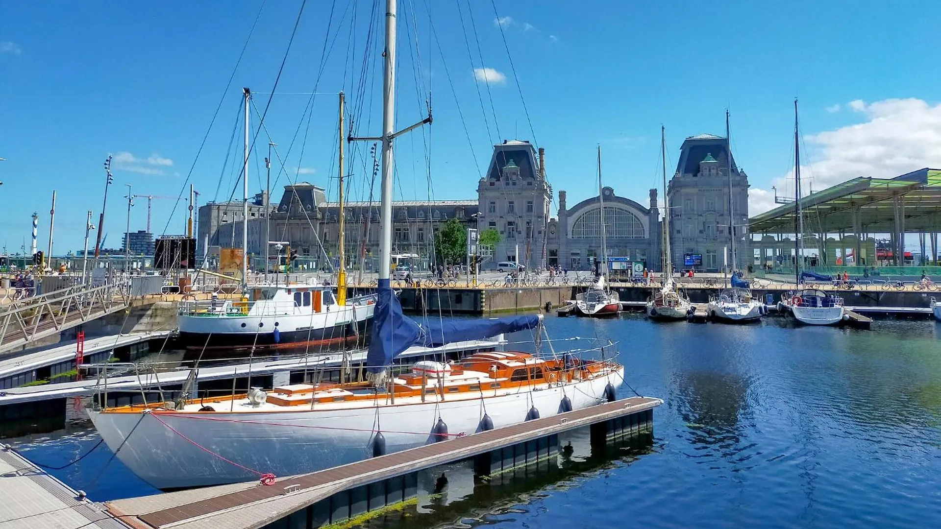 Beach Front Apartment In Oostende Belgium
